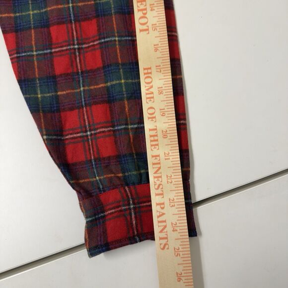 Vtg Pendleton Authentic Boyd Tartan Plaid 100% Wool USA Made Button Down Men XL - Picture 10 of 12